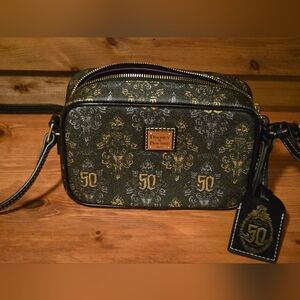 Disney Dooney & Bourke Haunted Mansion 50th Anniversary Crossbody Bag